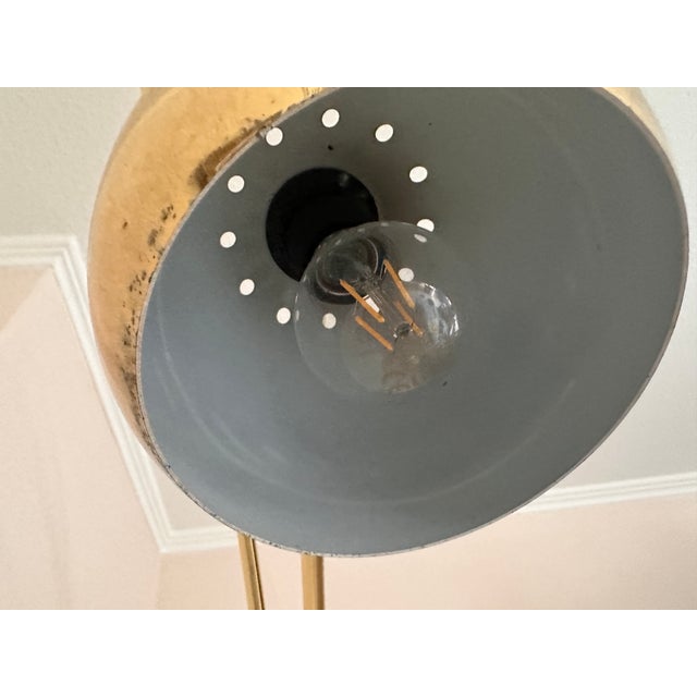 Vintage Three-Arm Arc Floor Lamp in Brass with Marble Base, 1970s For Sale - Image 11 of 18