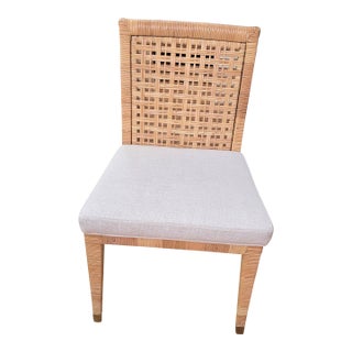 Kravet Mantaloking Side Chair For Sale