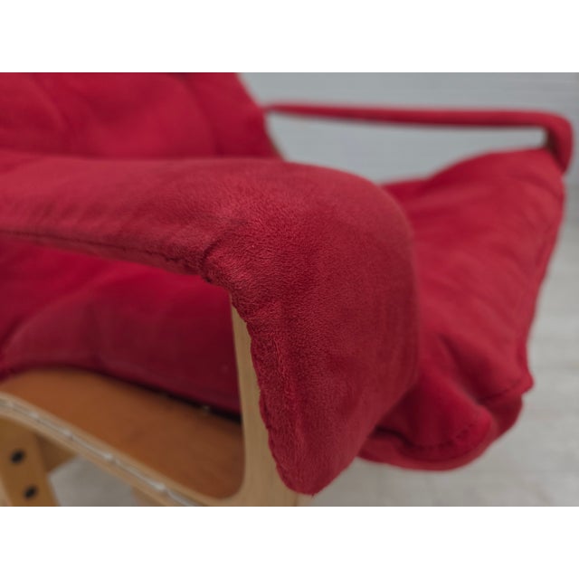 Ingmar Relling Norwegian Siesta Chairs and Ottoman by Ingmar Relling Westnofa, 1970s, Set of 3 For Sale - Image 4 of 18