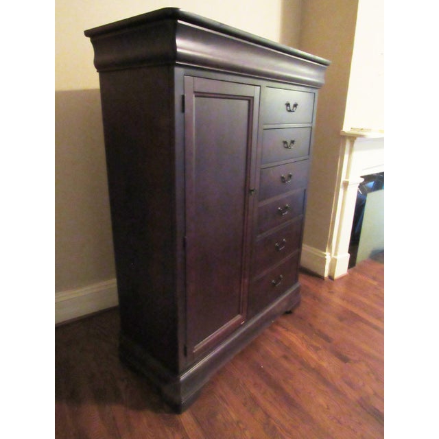 vintage bassett armoire