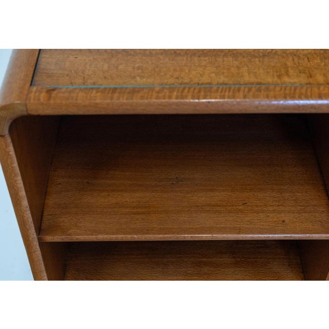 Wood Art Deco Oak Side Cabinet by Betty Joel for Token Works, 1930s For Sale - Image 7 of 16