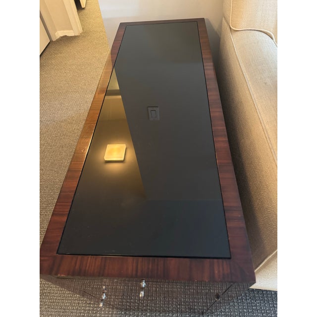 2000 - 2009 Ralph Lauren Modern Metropolis Sofa End Table For Sale - Image 5 of 11