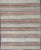 Contemporary Vintage Turkish Kilim Runner With Stripe and Modern Design in Charcoal and Coral For Sale - Image 3 of 12