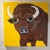 Samuel the Buffalo - Acrylic on Canvas by Melinda McLeod For Sale In Los Angeles - Image 6 of 8