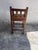 Brutalist Oak Childrens Chair, 1960s For Sale - Image 4 of 10