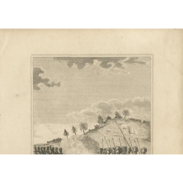 Patrick Maguire, Christopher Columbus Battle in Hispaniola, 1815, Engraving For Sale - Image 7 of 9