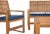 Give your outdoor spaces resort-chic comfort and style year round with the rustic 4-piece outdoor set. Crafted of weather...