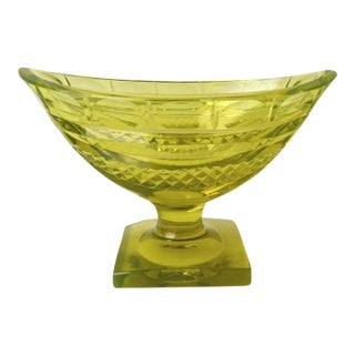 Circa 1810 Anglo Irish Small Footed Compote Master Salt For Sale