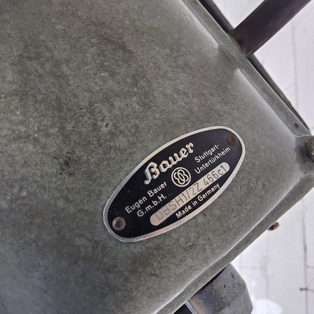 Metal Large Vintage Movie Theater Bauer Film Projector, 1950s For Sale - Image 7 of 18