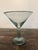 Mexican Handblown Martini Glass Set - 2 pcs For Sale - Image 3 of 7