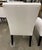 White Bennett Parsons Fabric Dining Armchairs - Set of 4 For Sale - Image 8 of 9