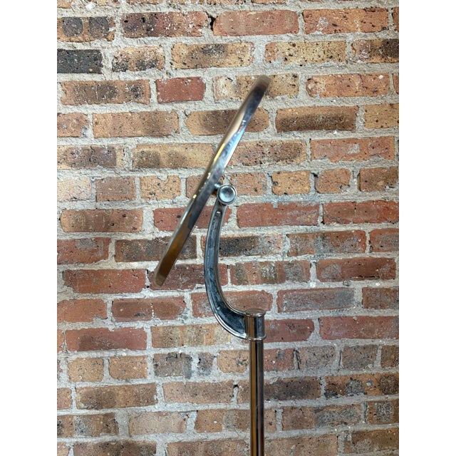 Mid 20th Century Mid 20th Century Industrial Adjustable Medical Mirror on Casters For Sale - Image 5 of 13