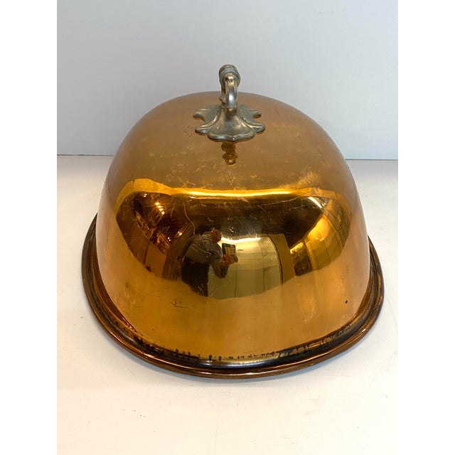 Large Antique American Oval Copper Turkey Dome / Top Tureen Baker ...