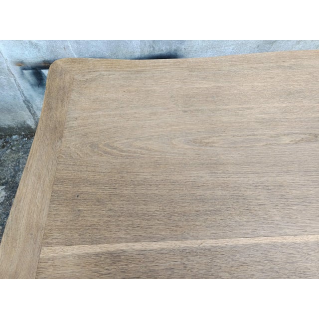 Louis XVI Oak Extendable Table, 1950s For Sale - Image 15 of 18