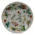 Mid 19th Century Qing Antique Chinese Floral Butterflies & Bats Porcelain Plate For Sale