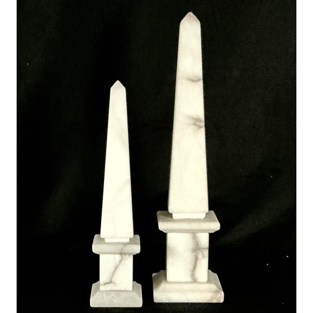 Late 20th Century Decorative Obelisks in Varied Stone and Crystal, Set of Ten For Sale - Image 5 of 6