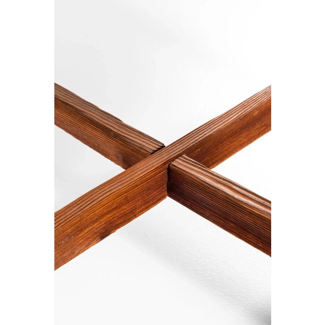 1940s Side Table in the Style of Axel Einar Hjorth, Sweden, 1940s For Sale - Image 5 of 8