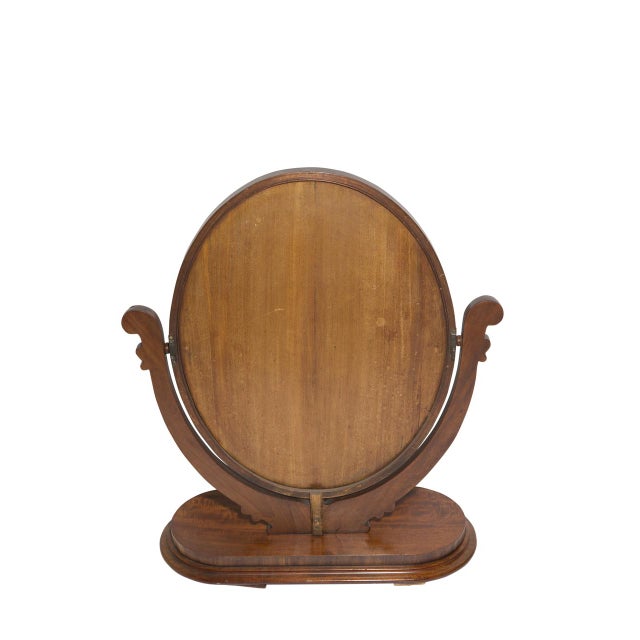 Antique Oval Table Mirror Chairish