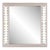 Fleur Home Audubon Spruce Square Mirror in Elephant's Breath, 48x48 For Sale