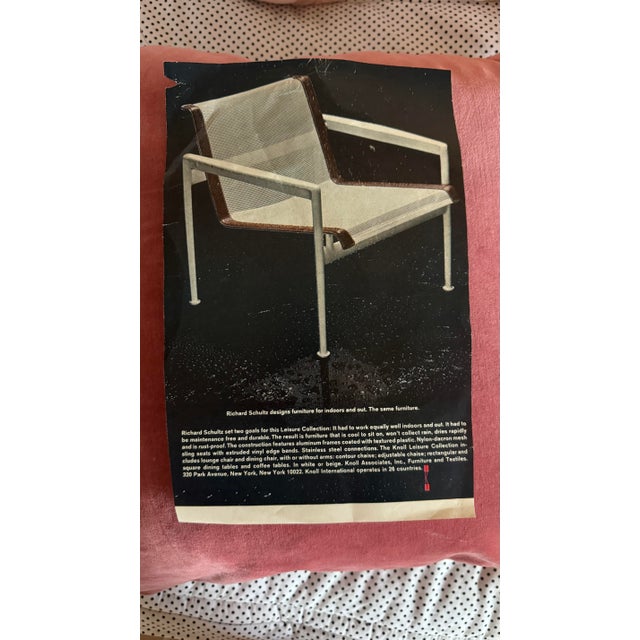 Documented 1967 Richard Schultz for Knoll 1966 Lounge Chairs – A Pair For Sale - Image 14 of 14