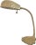 Mid 20th Century Vintage Flexible Gold Scallop Desk Lamp For Sale - Image 5 of 7