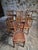 Vintage French Beech Wood Bistro Chairs, 1950s, Set of 6 For Sale - Image 18 of 18
