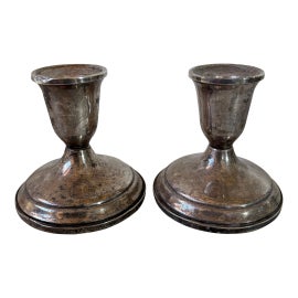 Example of Towle Silversmiths Candlestick Holders and Votive Holders