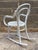 20th Century White Patina Bentwood Rocking Chair Thonet Style For Sale In Miami - Image 6 of 10