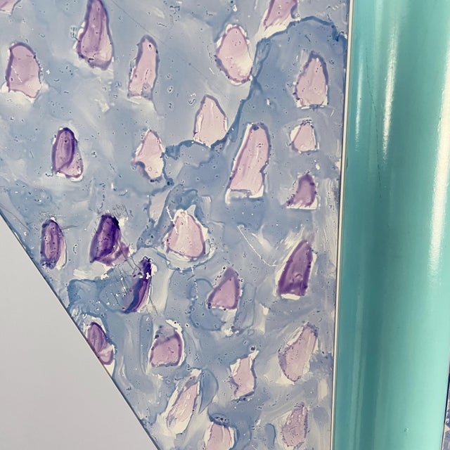 Italian Modern Metropolitan Archangel Floor Lamp in Acrylic Glass and Metal from Ugo La Pietra, 1977 For Sale - Image 6 of 18