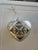 1980s Glass Heart Shaped Ornament With Silver Tones For Sale In West Palm - Image 6 of 8
