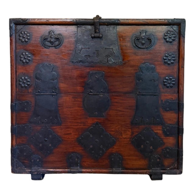 Rare Korean Gangwon Do Bandaji Chest Dynasty For Sale