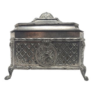 Eclectic German Sugar Bowl from WMF, 1890s For Sale