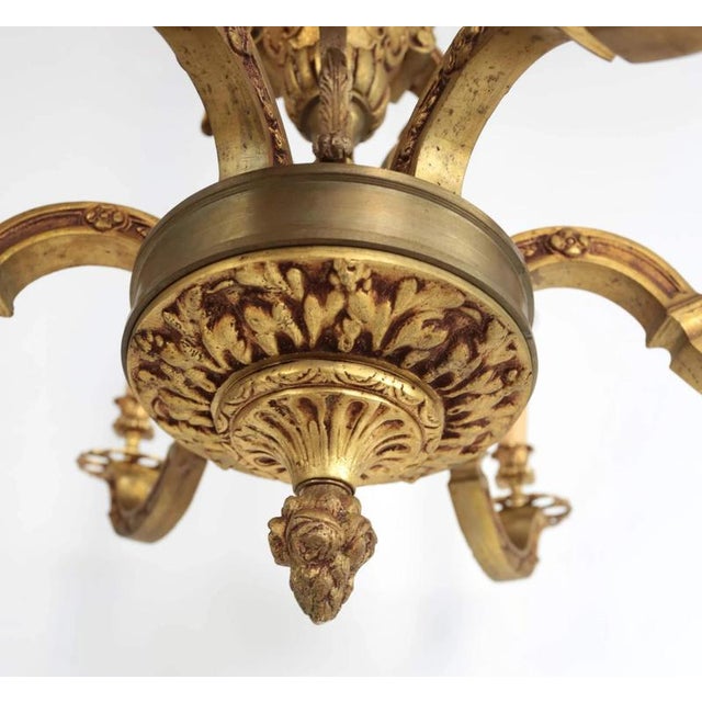 2000 - 2009 Bronze Chandelier Mazarin For Sale - Image 5 of 9