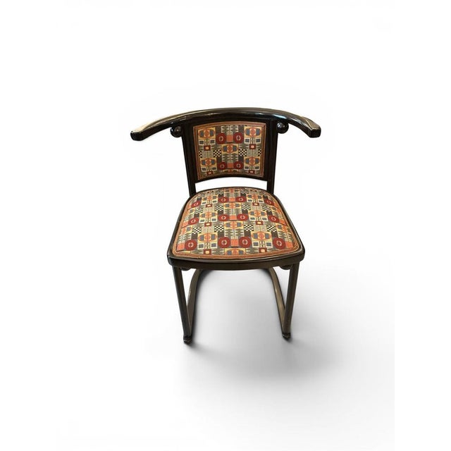 Original Bat Armchair, Jacob & Josef Kohn, Vienna 1910 by Gustav Siegel for Jacob & Josef Kohn, 1890s For Sale - Image 4 of 4