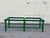 1970s Mid Century Faux Bamboo Green Lacquered Coffee Table For Sale - Image 5 of 9