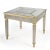 Celeste Mirrored Game Table, Silver For Sale - Image 10 of 10