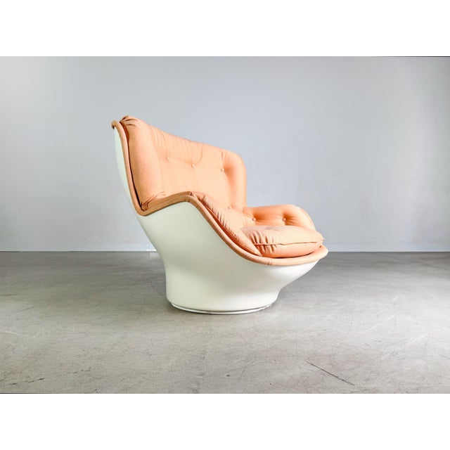 Textile Karate Lounge Chair by Michel Cadestin for Airbone For Sale - Image 7 of 11