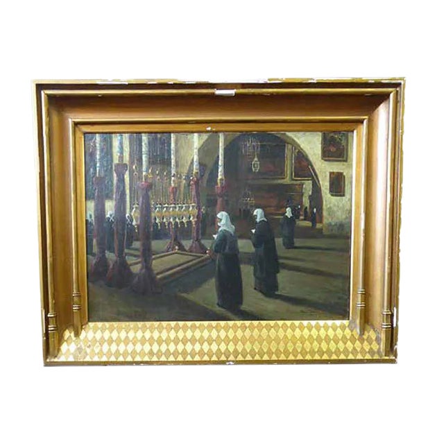 Jerusalem Painting by Louis Gustave Cambier, 1904 For Sale