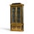 Neoclassical Mastercraft Neoclassical Brass and Glass Vitrine Cabinet For Sale - Image 3 of 7