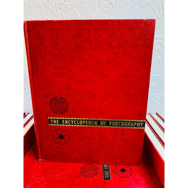 Mid-Century Modern Mid Century 1963 Set of 18 the Encyclopedia of Photography For Sale - Image 3 of 13