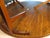 Brown Mid Century Round Three Legged Dining Table in Walnut by Jens Risom For Sale - Image 8 of 10