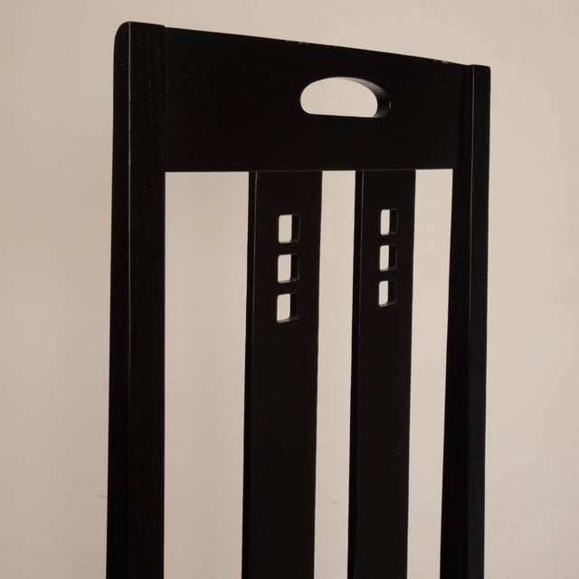 High Ingram Chair by Charles R. Mackintosh for Alivar, 1980s For Sale - Image 13 of 18