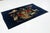 Art Deco 4 X 7 Pictorial Handmade Chinese Art Deco Wool Rug in Navy Blue For Sale - Image 3 of 9