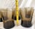 1960s Vintage Smokey Moody MCM Glass Tumblers, Set of 8 For Sale - Image 5 of 7
