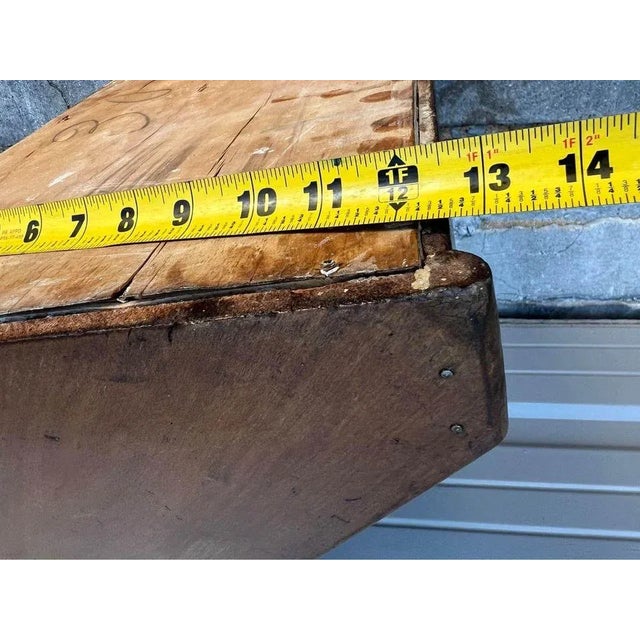 Antique Pine Small Corner Cabinet. 19th Century. For Sale - Image 11 of 11