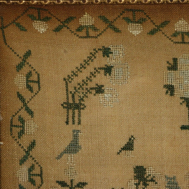 Antique Scottish Sampler, c.1840, by Helen Smith For Sale - Image 6 of 18