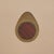 Mid-Century Modern Italian Bronze Teardrop-Shaped Wall Mirror, 1960s For Sale - Image 3 of 7