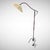 A Rare French Midcentury Modern hand stitched leather floor lamp by Jacques Adnet, circa 1955. Adnet had a rare talent for...