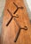 Brown Vintage Wood Coat Hangers, 1970s, Set of 4 For Sale - Image 8 of 12