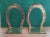 American Lucky Brass Horseshoe Bookends For Sale - Image 3 of 5